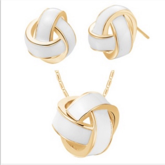 Jewelry - JUST IN! 18k Gold Plated Crystal Jewelry Set